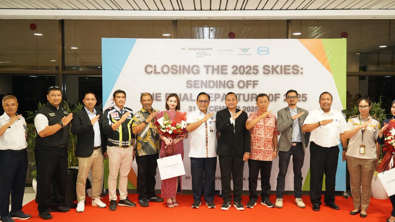 Inaugurasi Penumpang Terakhir Bandara Hang Nadim 2025 