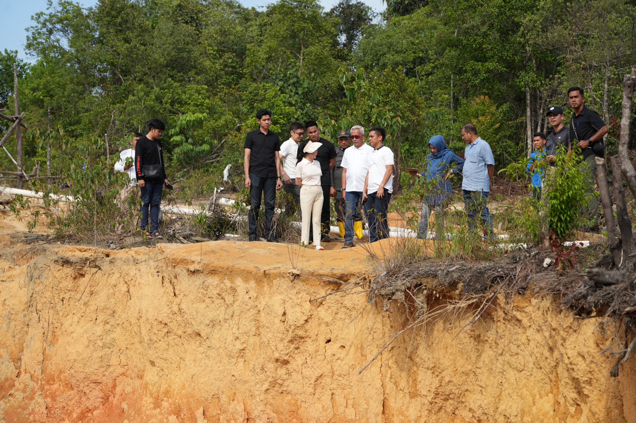 Peninjauan Lokasi Galian Pasir Ilegal di Wilayah KKOP